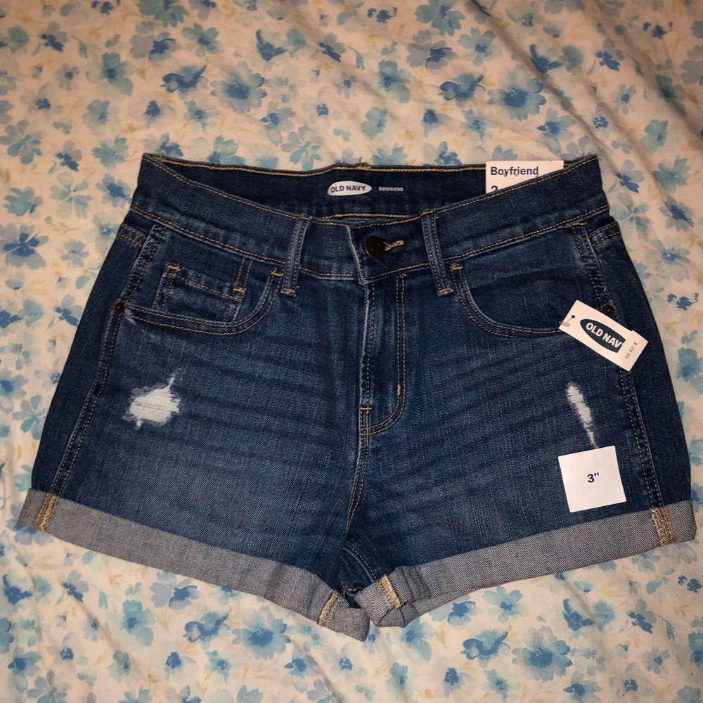 Old Navy Denim Boyfriend Shorts